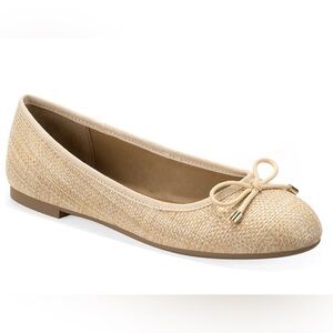 Crown and Ivy Natural Larissa Flats